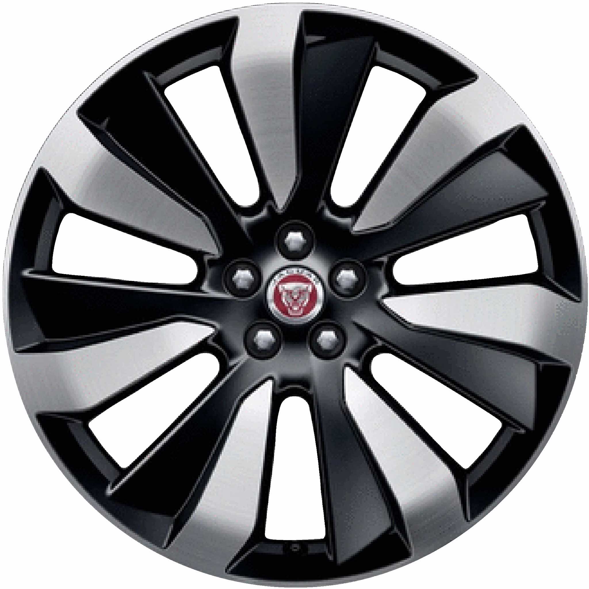 Jaguar #5103 Gloss Black Diamond Turned Alloy Wheel Product Image #1