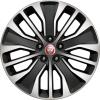 Jaguar Atom #5055 Sparkle Silver Wheel Img 1