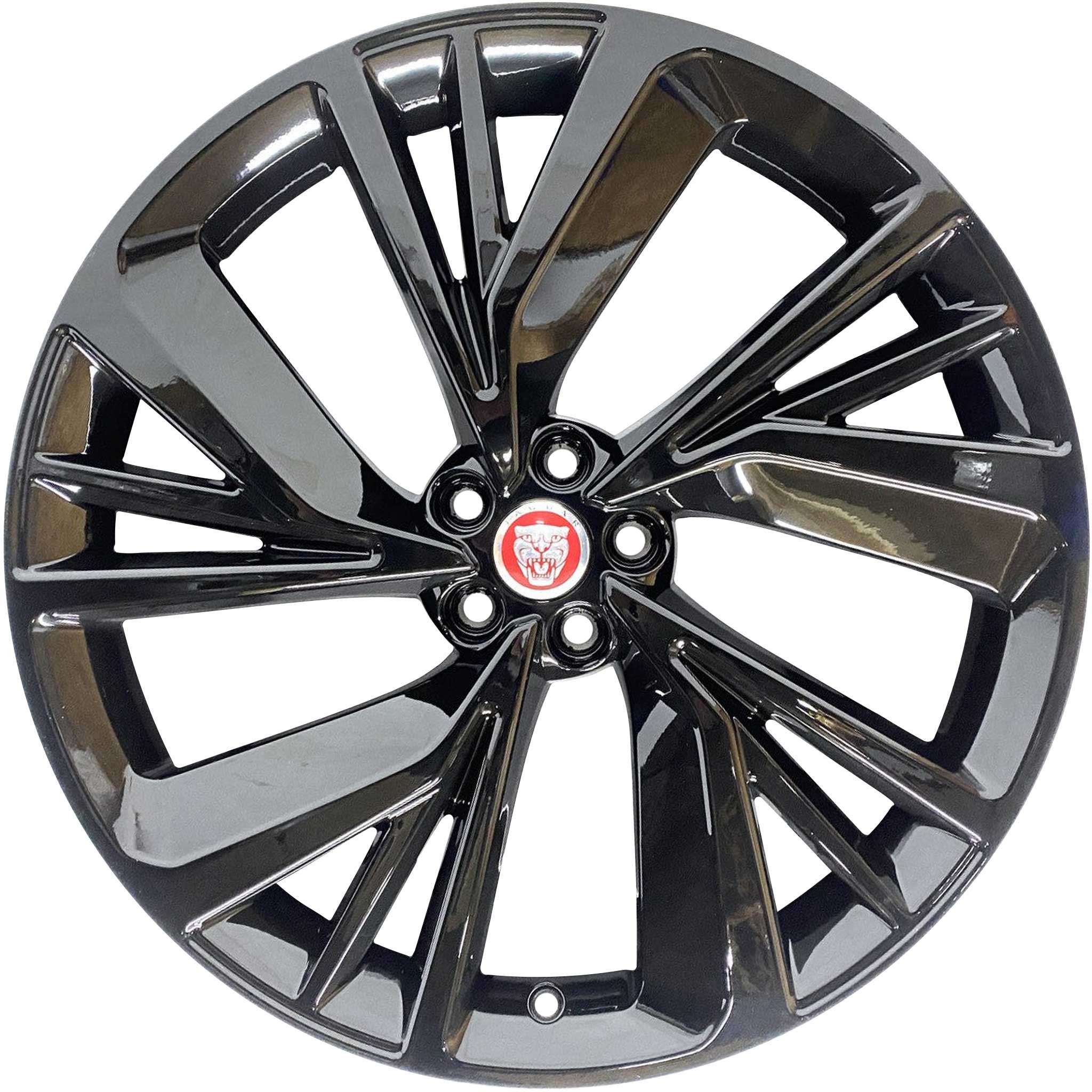 Jaguar Flux #5056 Gloss Black Alloy Wheel Product Image #1
