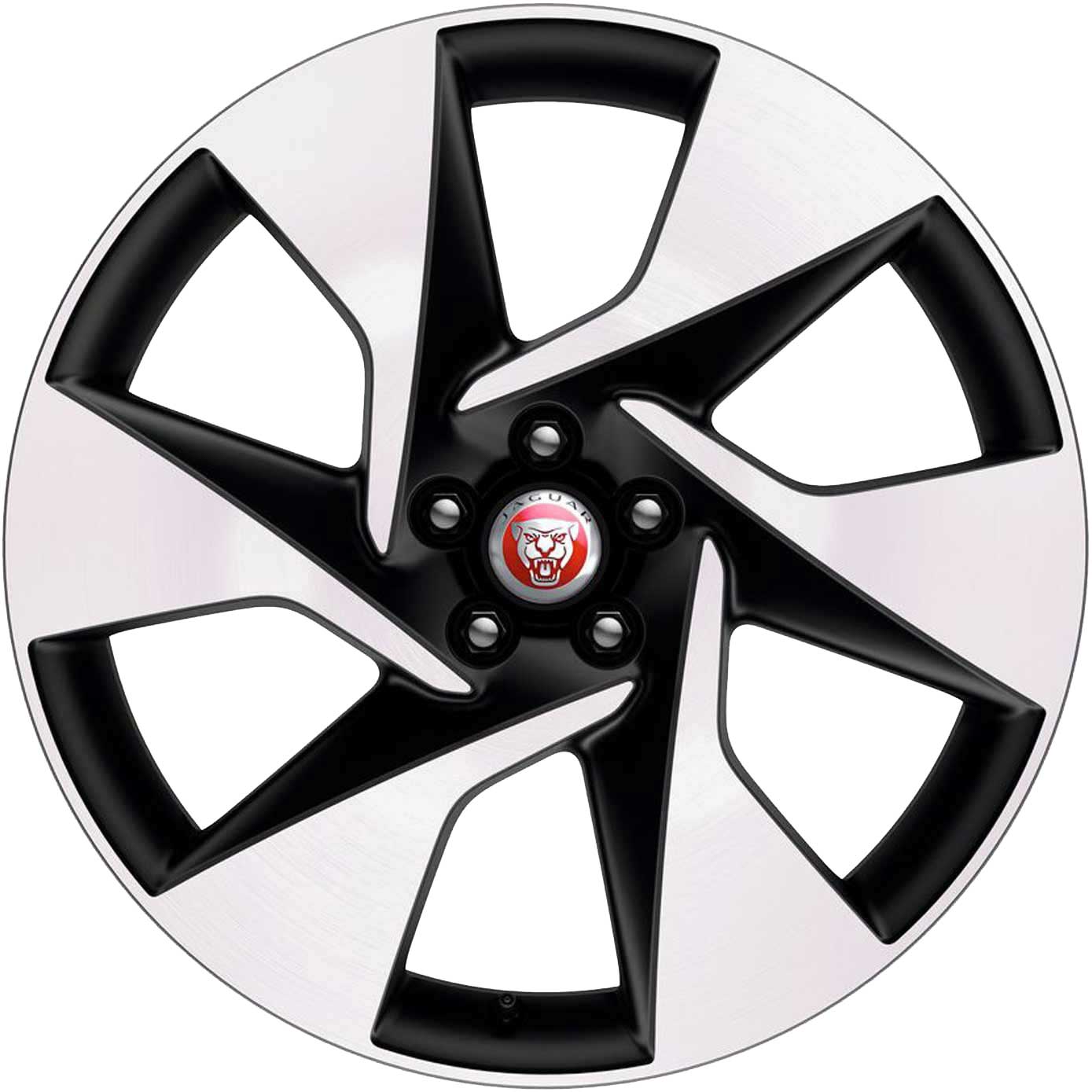 Jaguar Span #6007 Dark Grey Diamond Turned Alloy Wheel Product Image #1