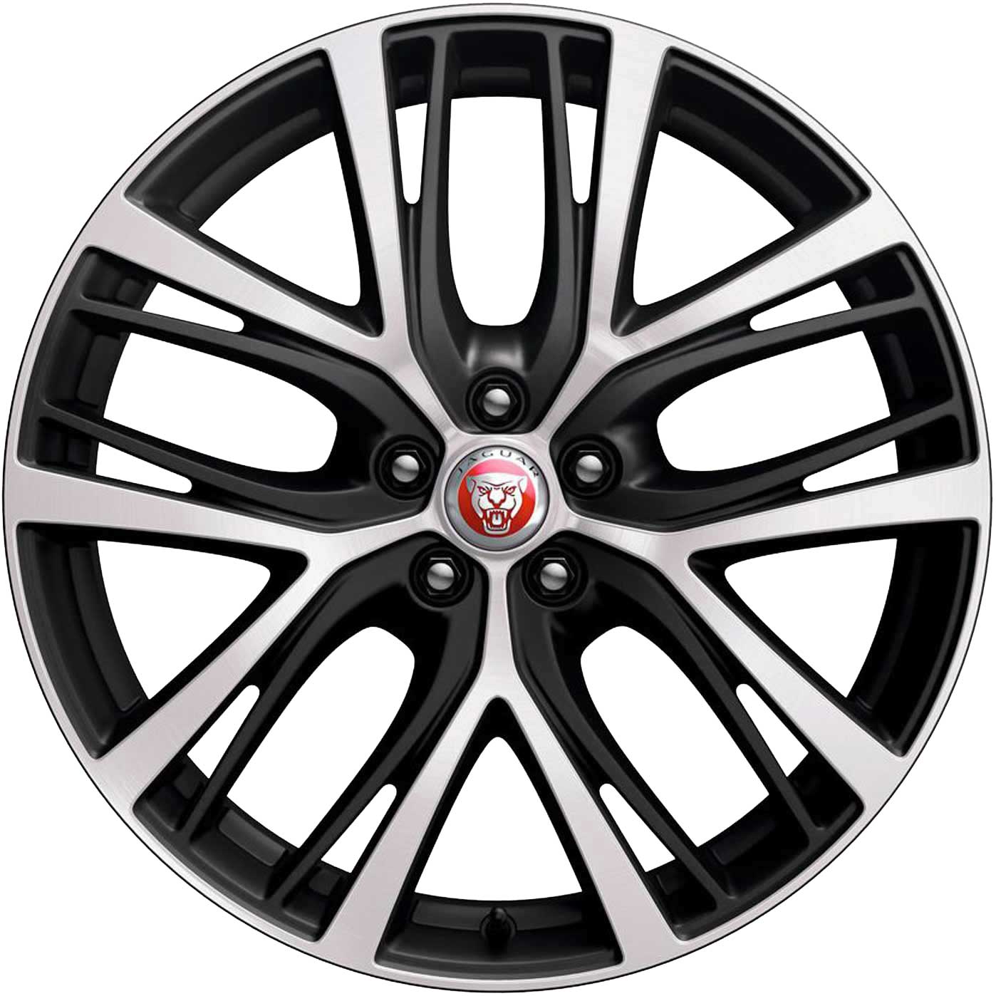Jaguar Typhoon #5070 Technical Grey Diamond Turned Alloy Wheel Product Image #1