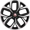 Jaguar Flow #5068 Dark Grey Diamond Turned Wheel Img 1