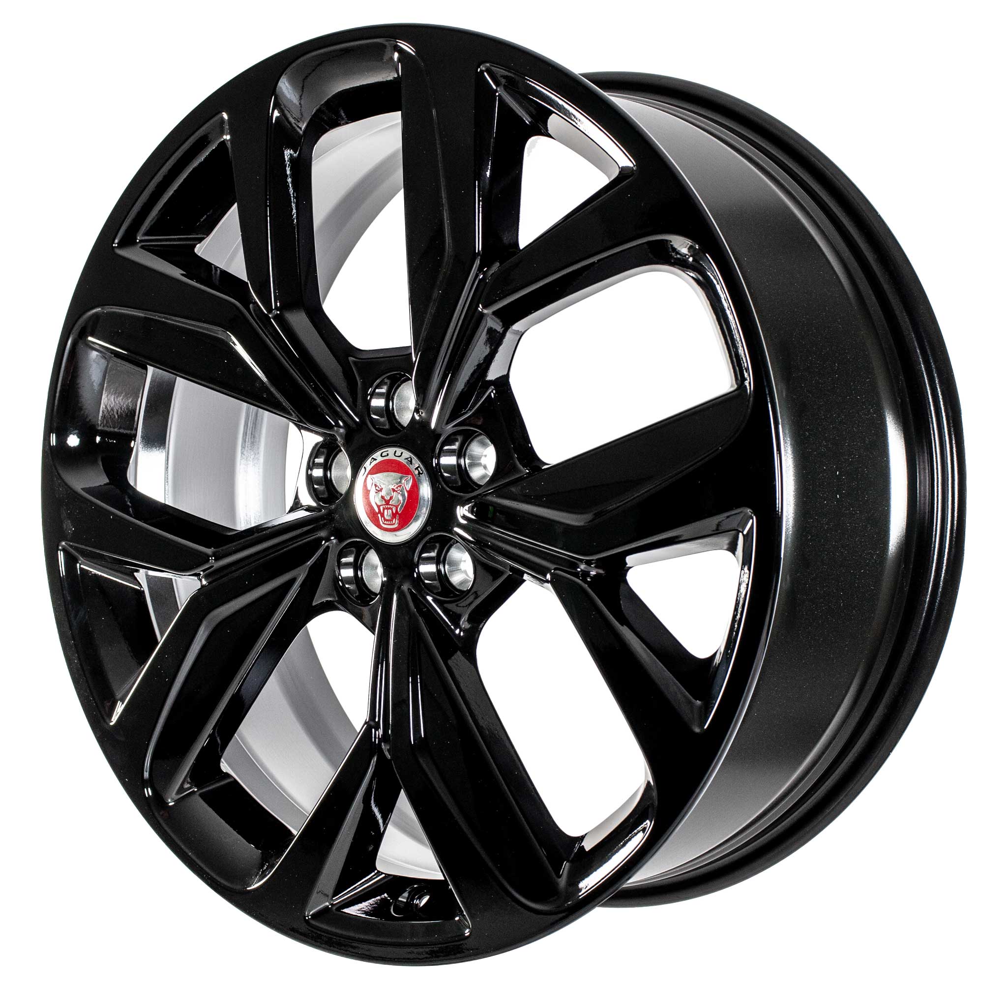 Jaguar Flow #5068 Gloss Black Alloy Wheel Product Image #2