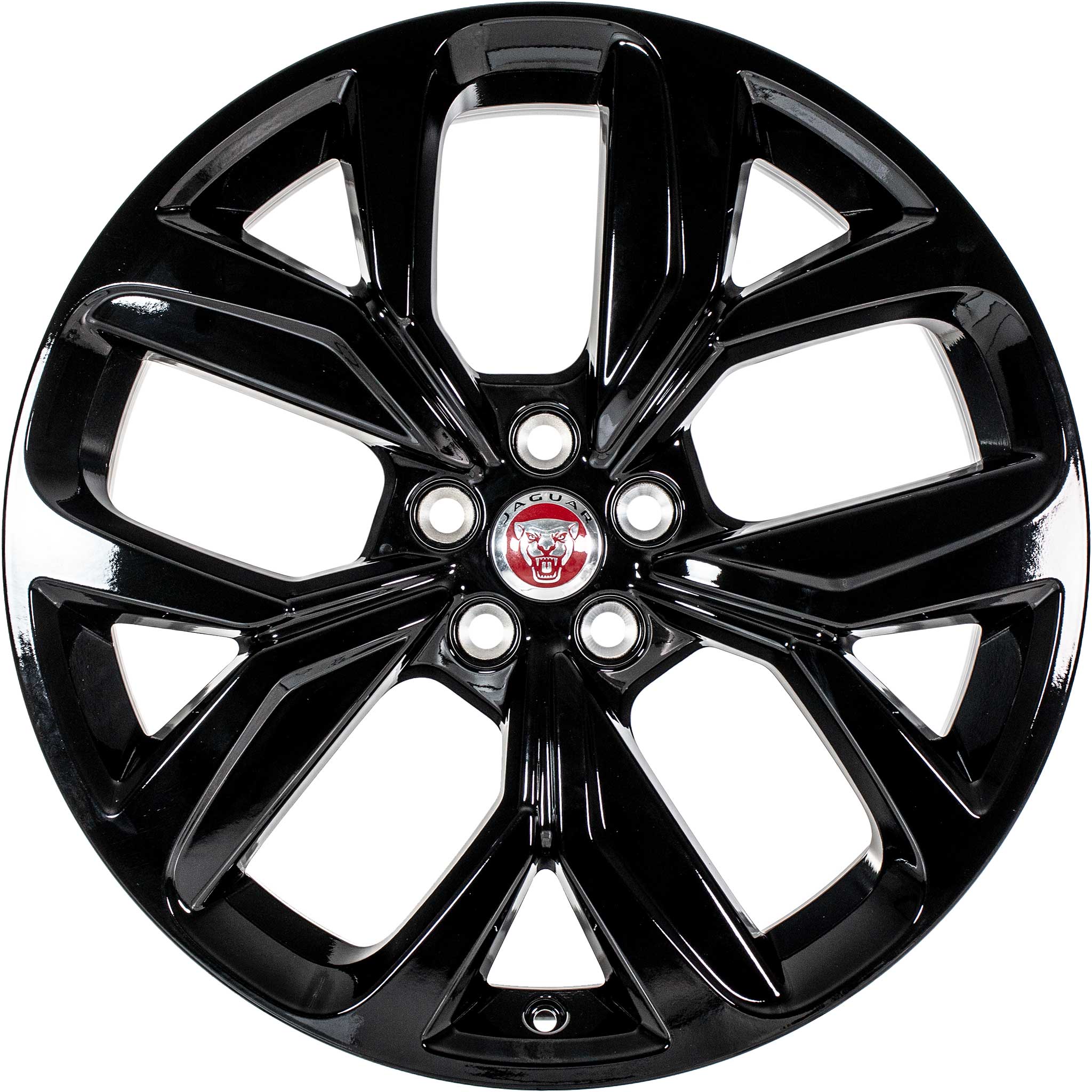 Jaguar Flow #5068 Gloss Black Alloy Wheel Product Image #1