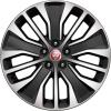 Jaguar Atom #5055 Dark Grey Diamond Turned Wheel Img 1