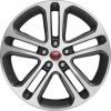 Jaguar Templar #5029 Technical Grey Diamond Turned Wheel Img 1