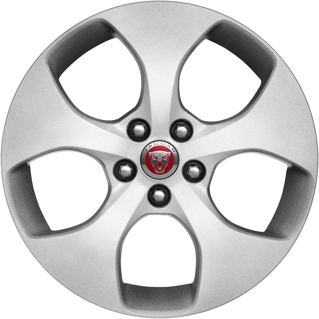 Jaguar Projector Sparkle Silver Alloy Wheel Product Image #1