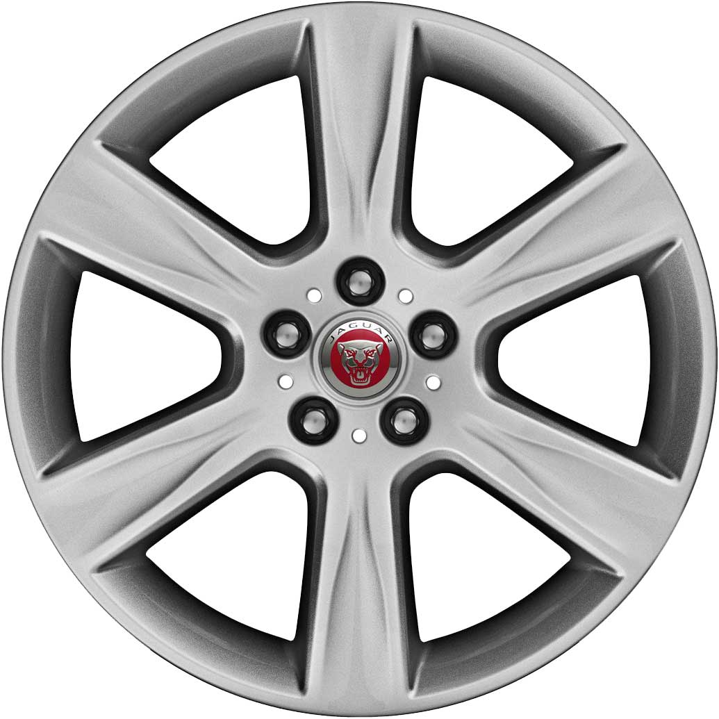 Jaguar Arm #6006 Sparkle Silver Alloy Wheel Product Image #1
