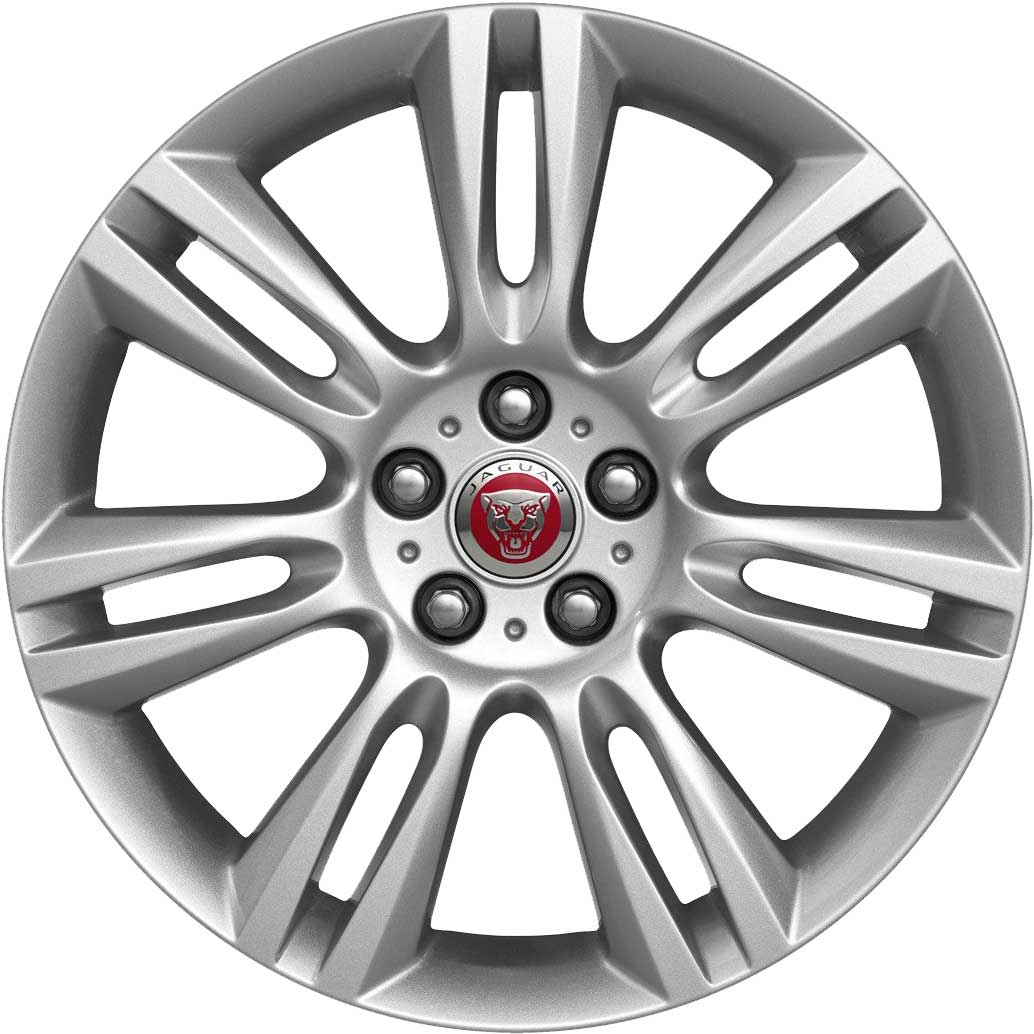 Jaguar Matrix #7009 Sparkle Silver Alloy Wheel Product Image #1