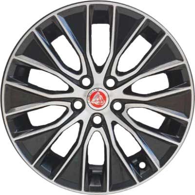 Jaguar Echo #1049 Gloss Black Diamond Turned Alloy Wheel Product Image #1