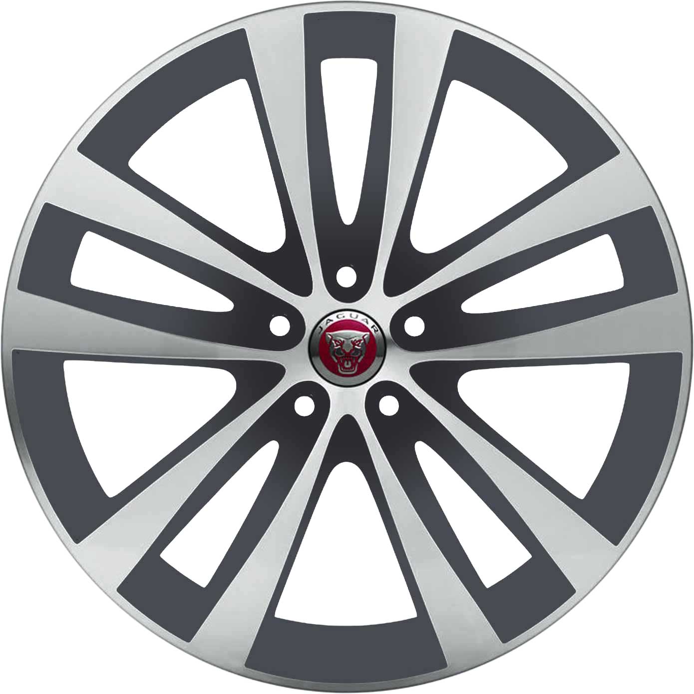 Jaguar Venom #5031 Satin Dark Grey Diamond Turned Alloy Wheel Product Image #1