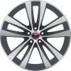 Jaguar Venom #5031 Satin Dark Grey Diamond Turned Wheel Img 1