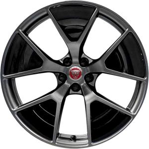 20" Jaguar Aero SVR Gloss Black - Dark Grey alloy wheel