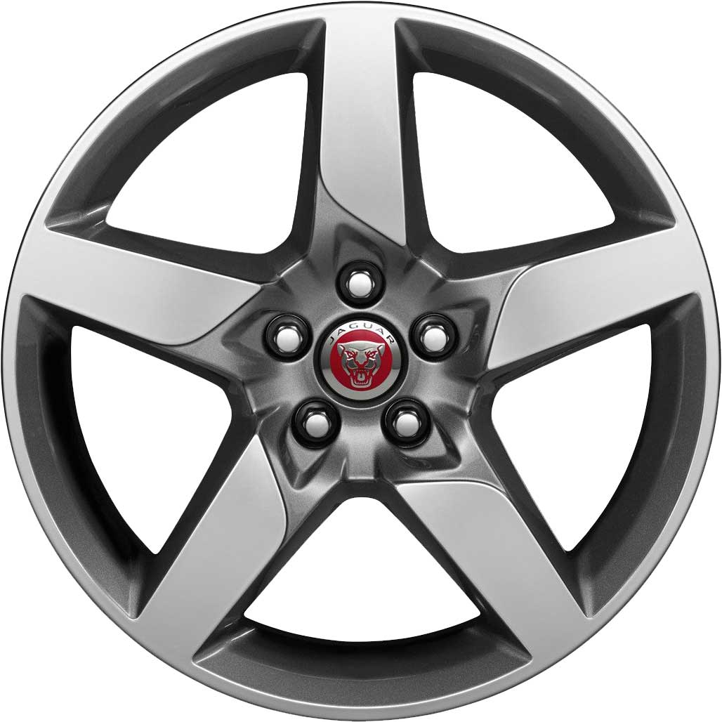 Jaguar Star #5030 Mid Silver Diamond Turned Alloy Wheel Product Image #1