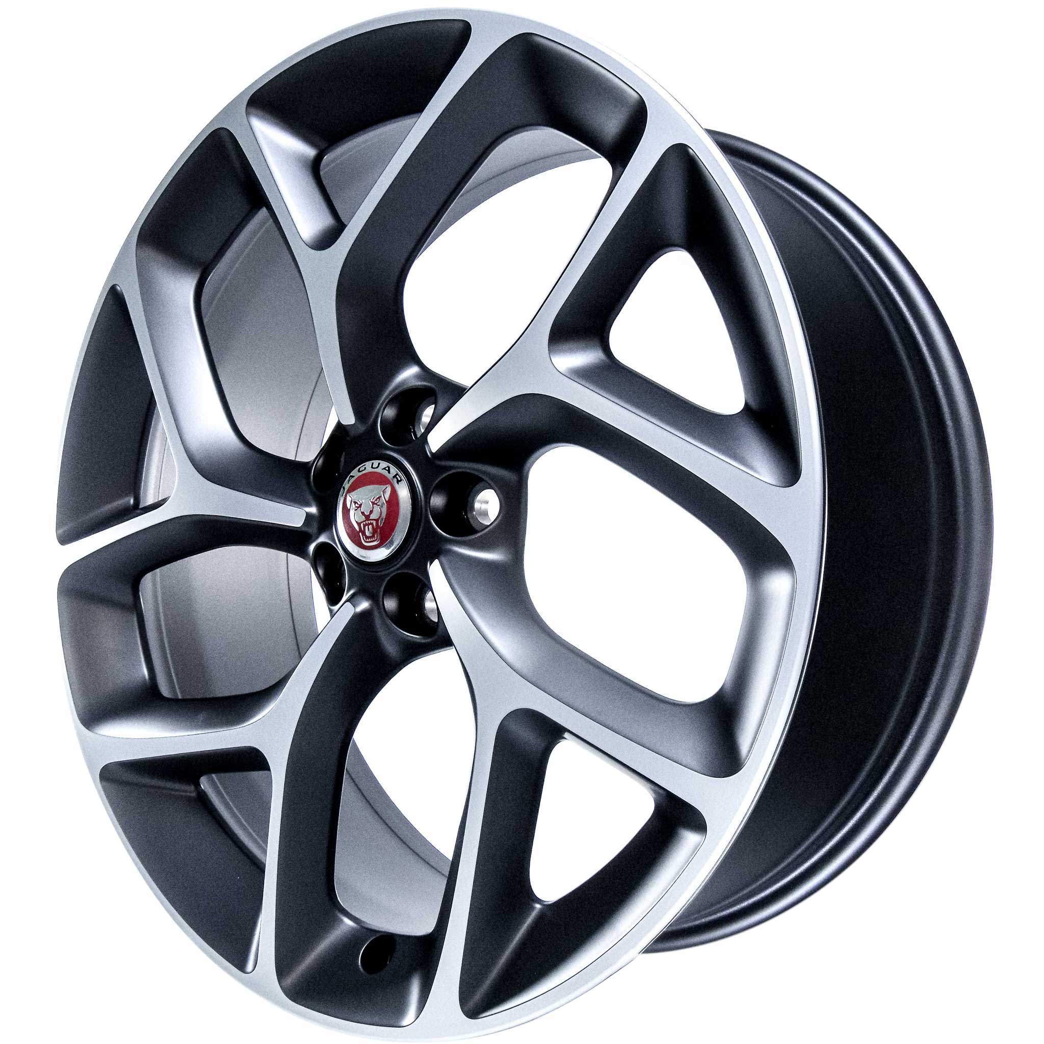 Jaguar Propeller #1014 Satin Dark Grey Diamond Turned Alloy Wheel Product Image #2