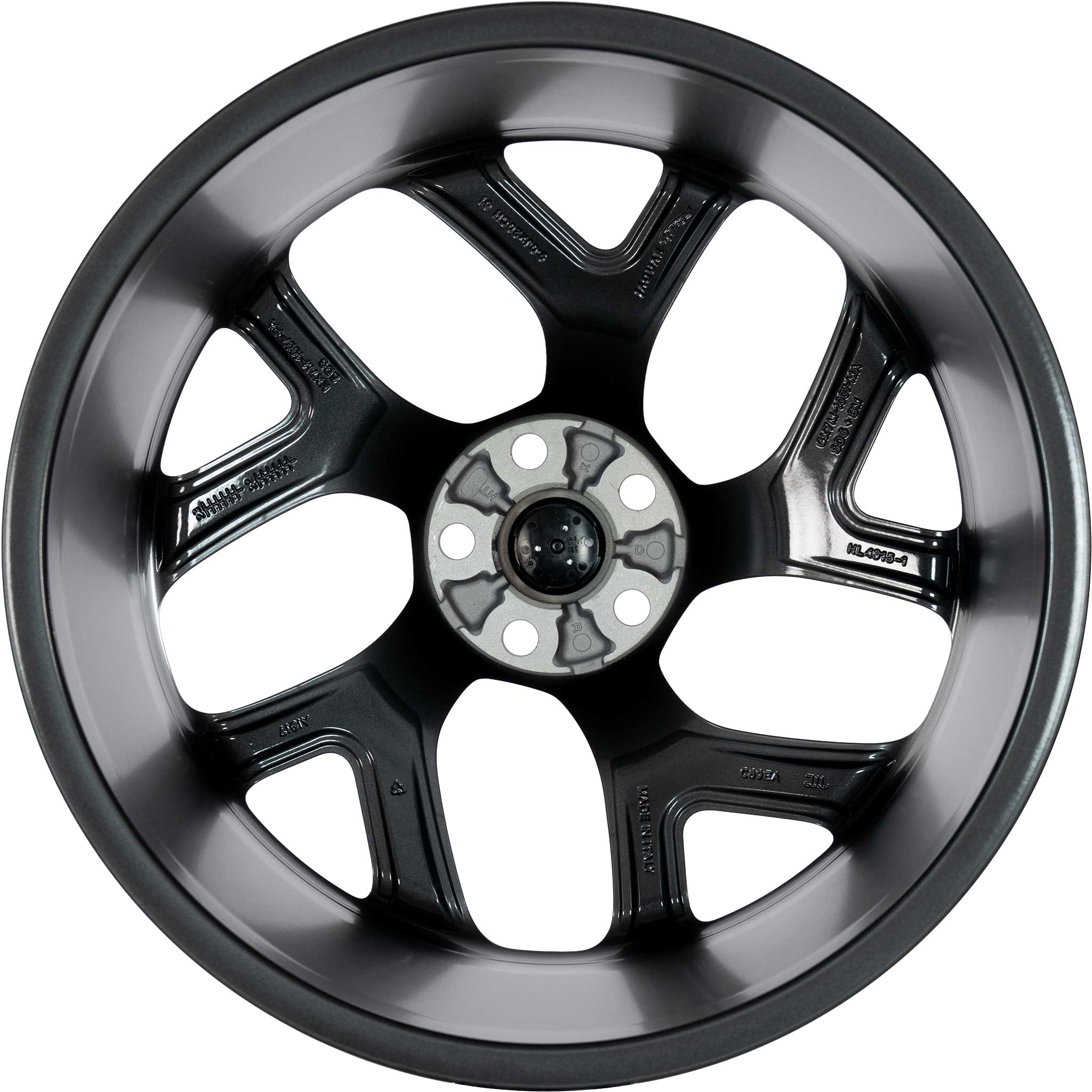Jaguar Propeller #1014 Satin Dark Grey Diamond Turned Alloy Wheel Product Image #3