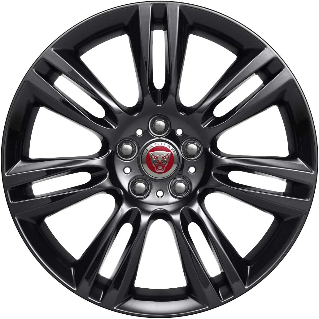 Jaguar Matrix #7009 Gloss Black Alloy Wheel Product Image #1