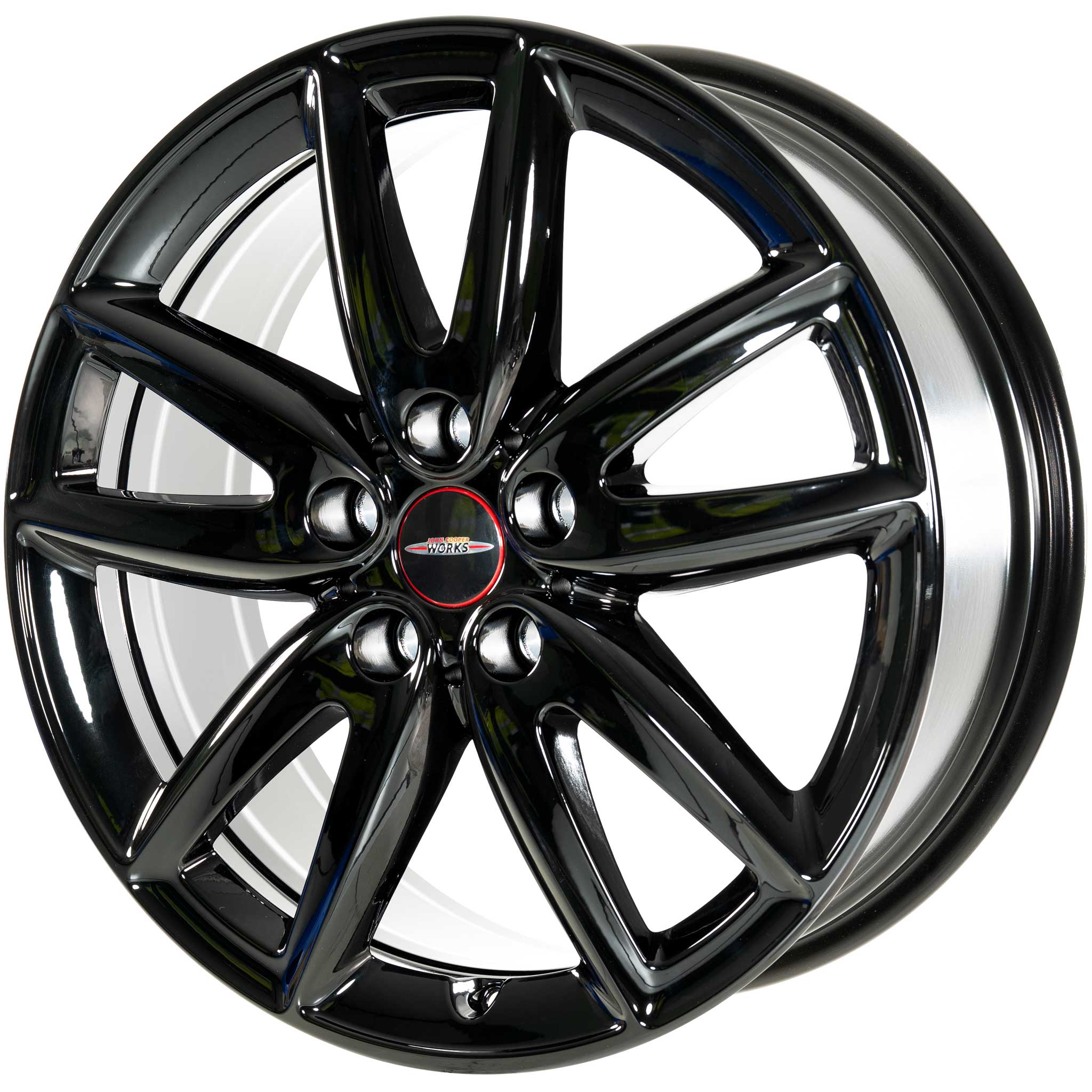 JCW 815 Grip Spoke Jet Black Alloy Wheel Product Image #2