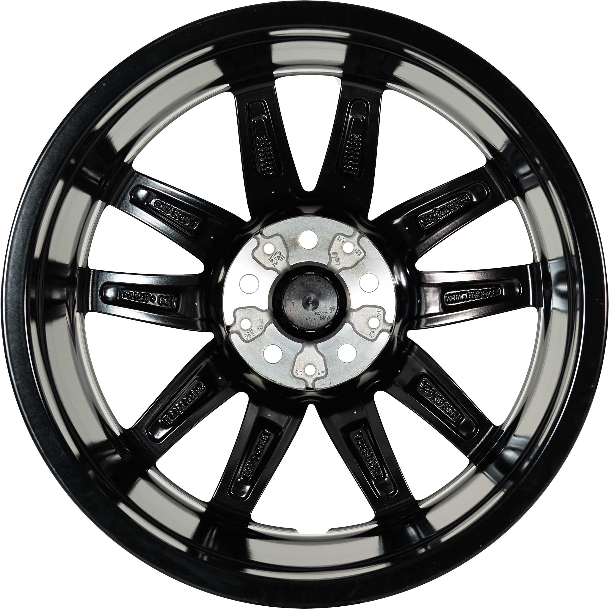 JCW 815 Grip Spoke Jet Black Alloy Wheel Product Image #3