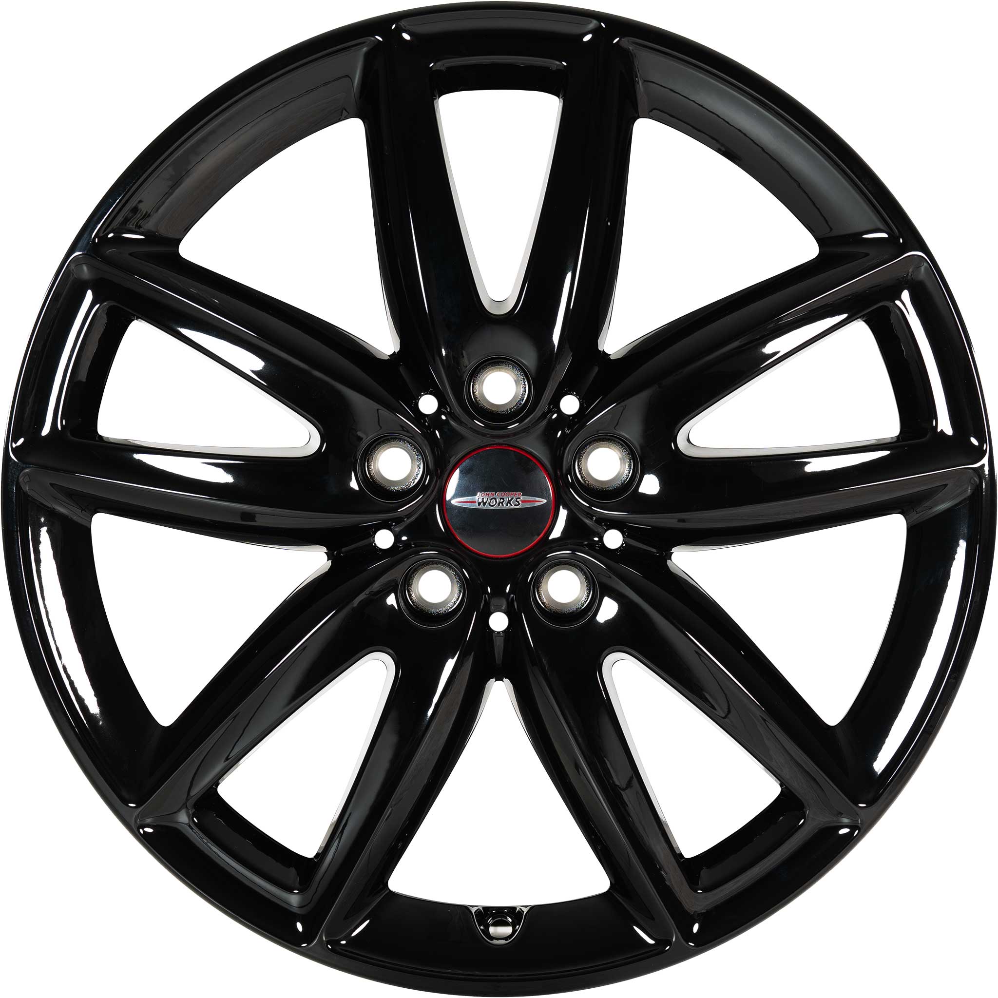JCW 815 Grip Spoke Jet Black Alloy Wheel Product Image #1