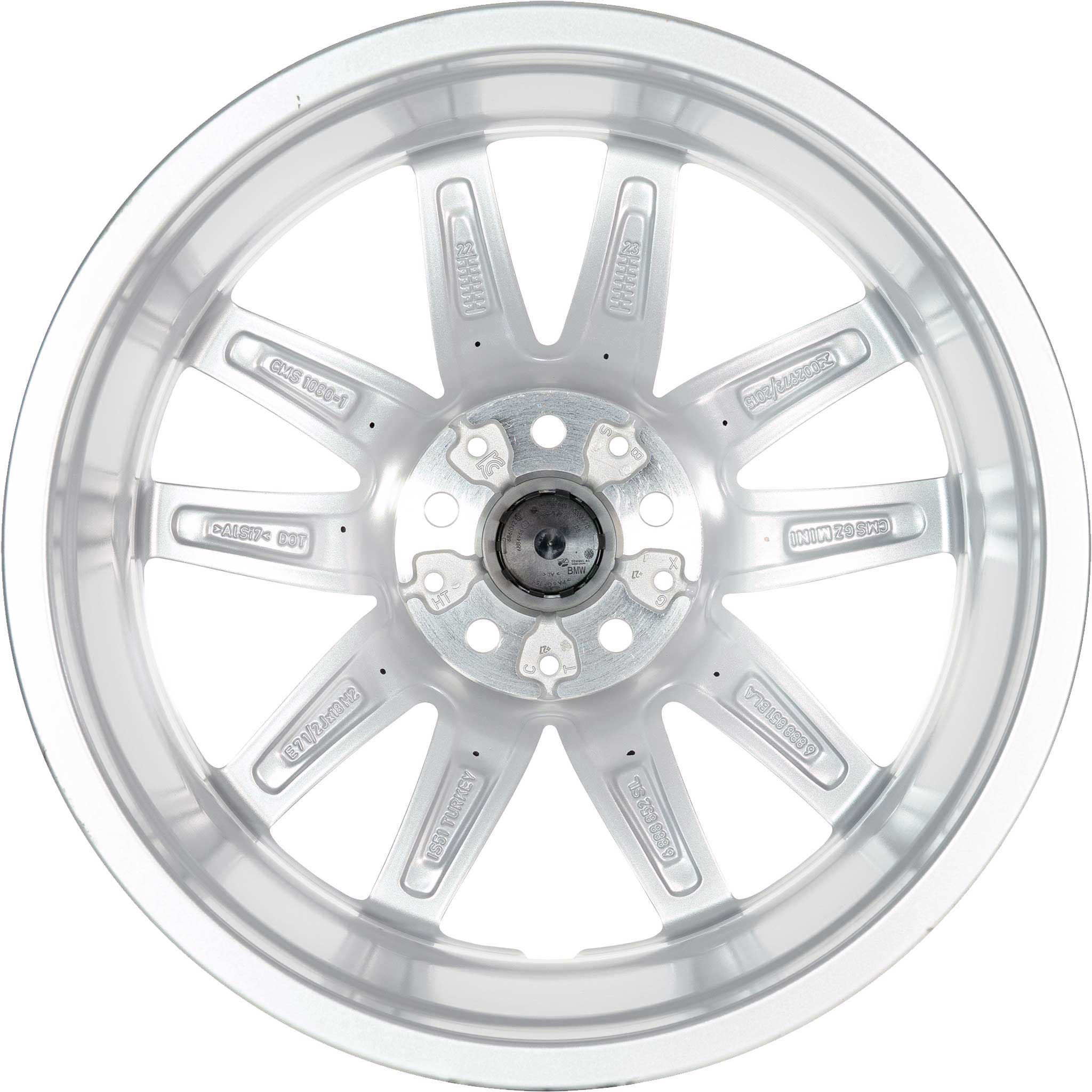JCW 815 Grip Spoke Silver Alloy Wheel Product Image #3