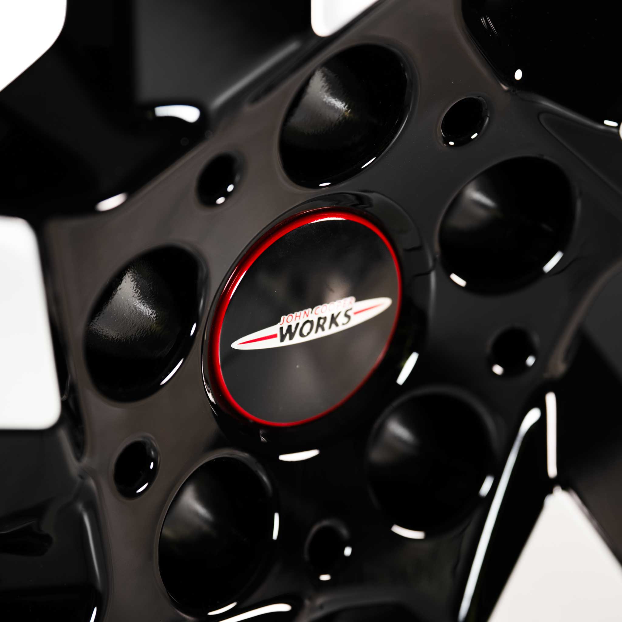 JCW 949 Flag Spoke Jet Black with Bright Turned Alloy Wheel Product Image #4