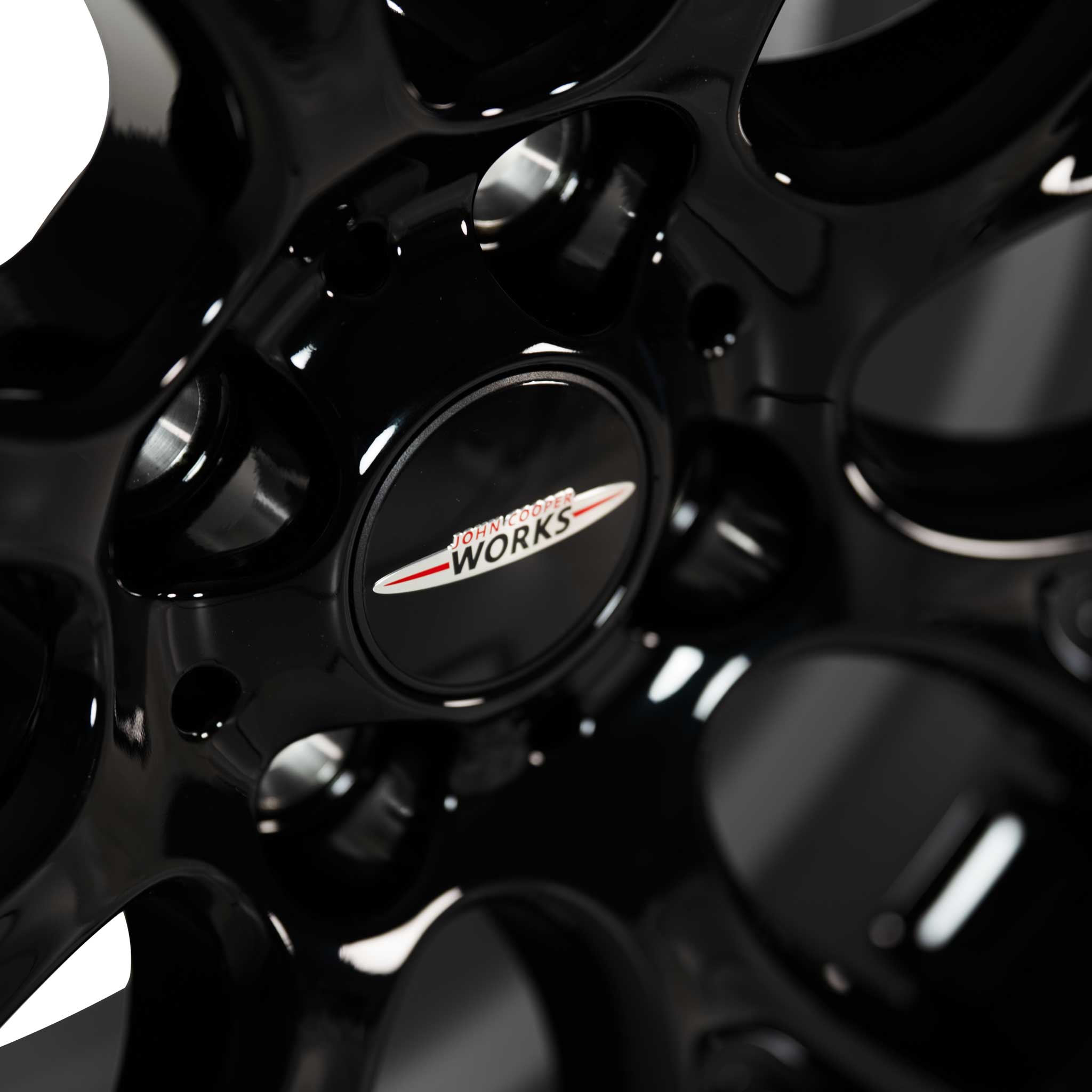 JCW R112 Cross Spoke Challenge Black Alloy Wheel Product Image #4
