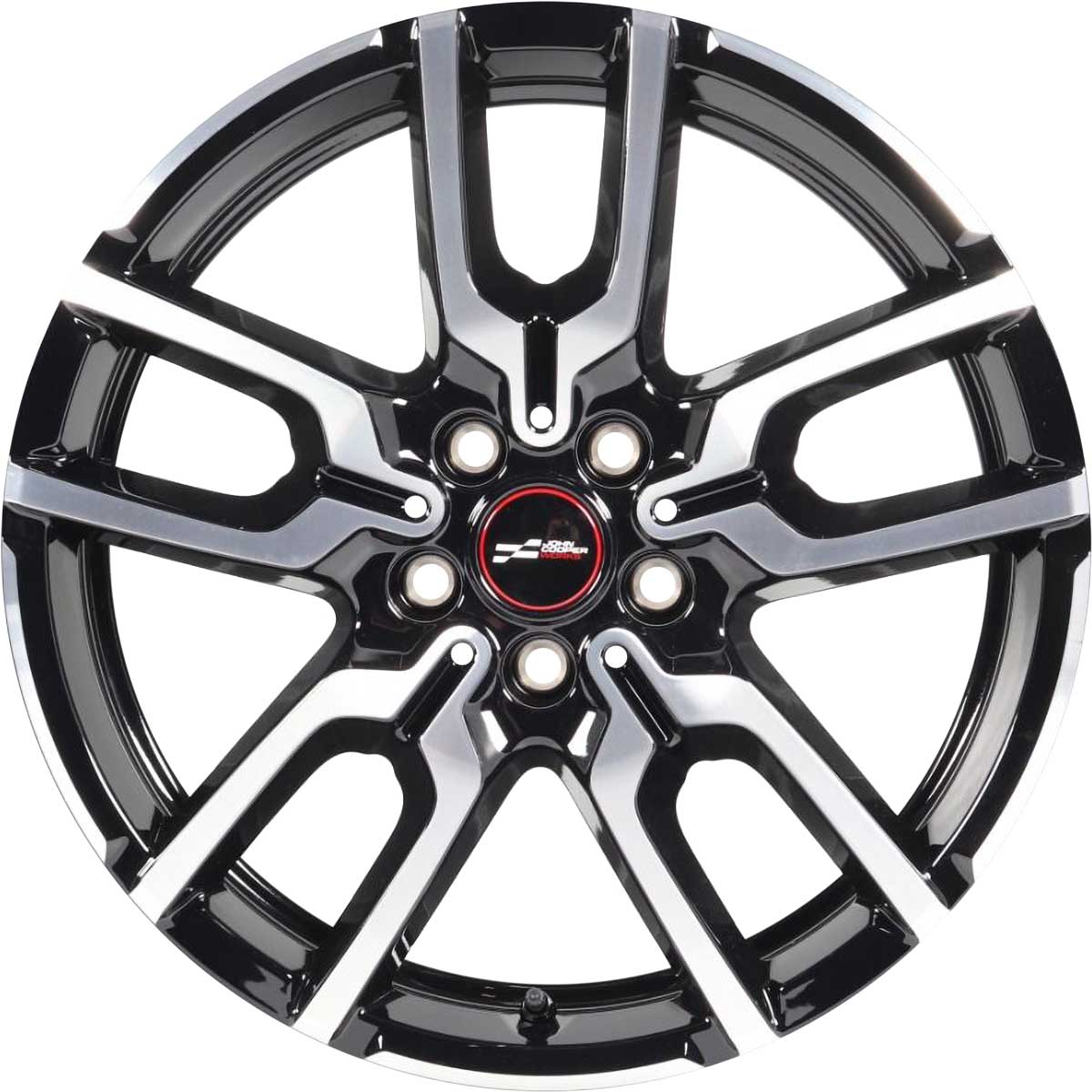JCW 986 Lap Spoke Black II with Bright Turned Alloy Wheel Product Image #1