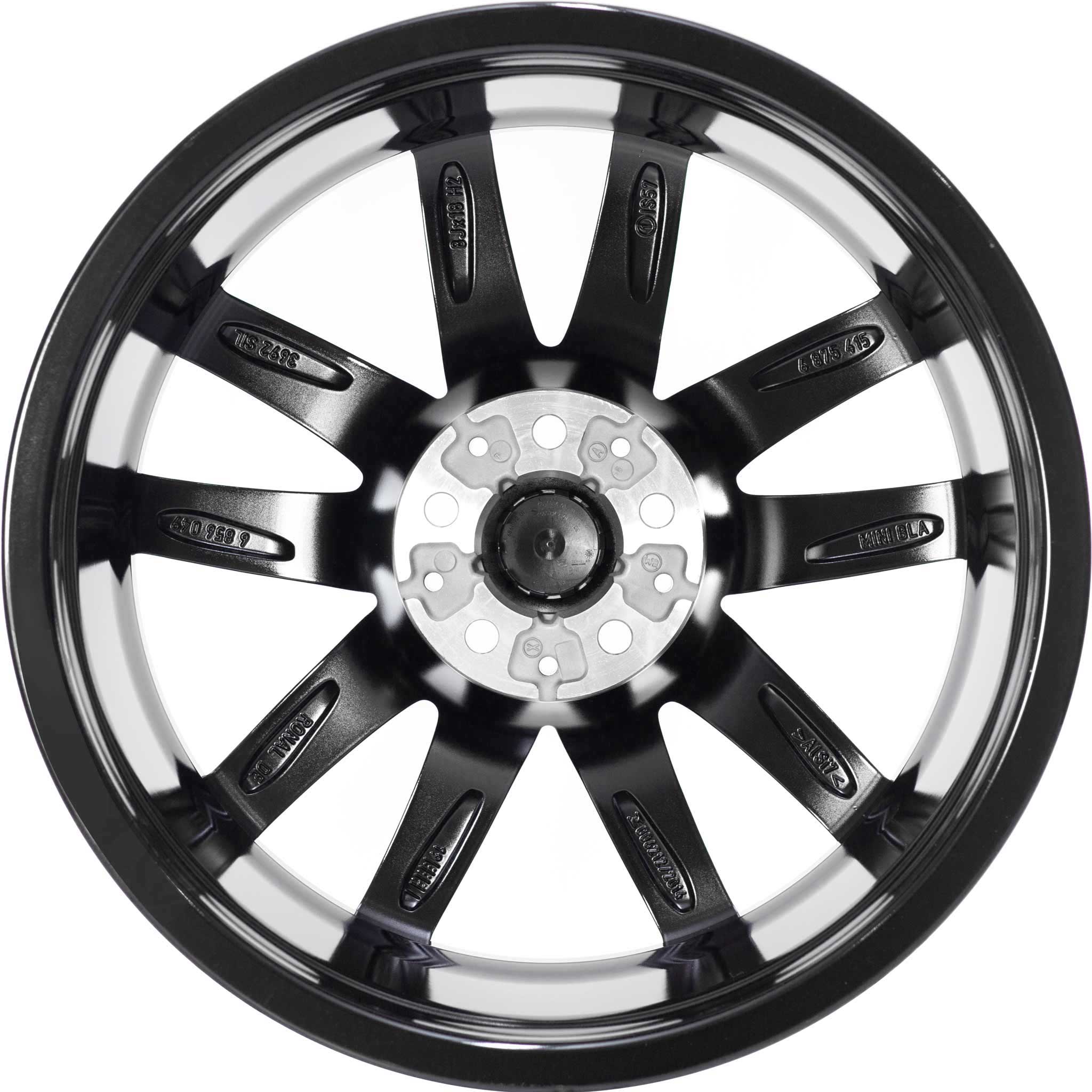 JCW 520 Grip Spoke Jet Black Alloy Wheel Product Image #3