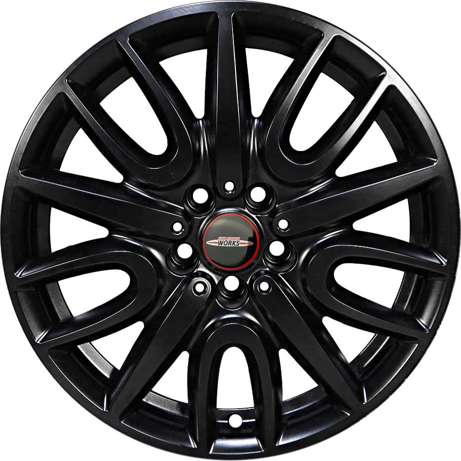 JCW 529 Thrill Spoke Jet Black Alloy Wheel Product Image #1