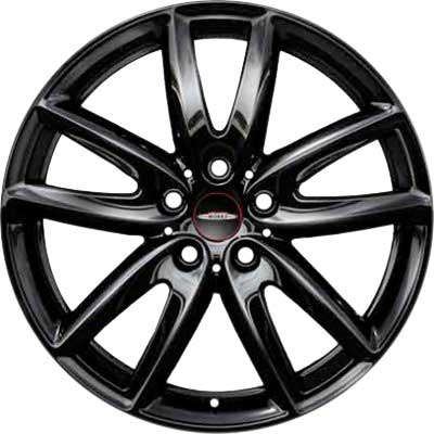 JCW 815 Grip Spoke Black Alloy Wheel Product Image #1
