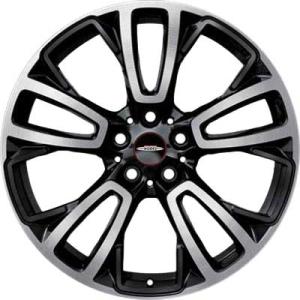 JCW 592 Circuit Spoke Black with Bright Turned Alloy Wheel for MINI Countryman F60 - Sizes 19in