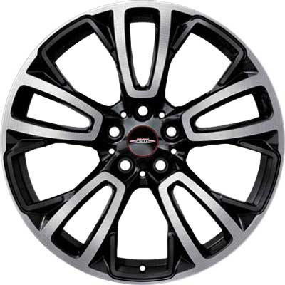 JCW 592 Circuit Spoke Black with Bright Turned Alloy Wheel Product Image #1