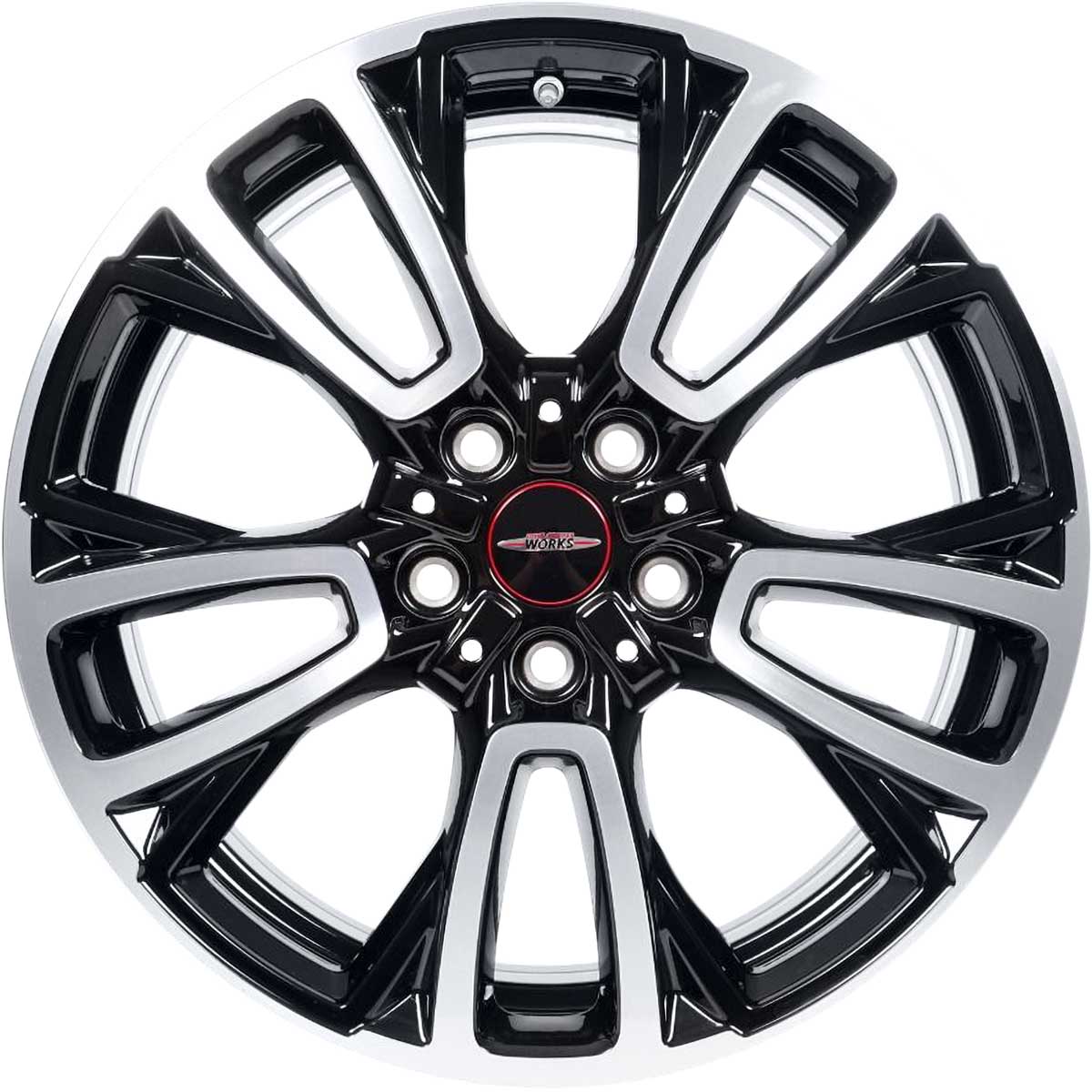 JCW 901 Spoke Jet Black Alloy Wheel Product Image #1