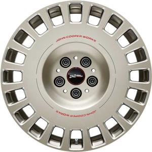 18" JCW 964 Rallye Spoke Vibrant Silver alloy wheel