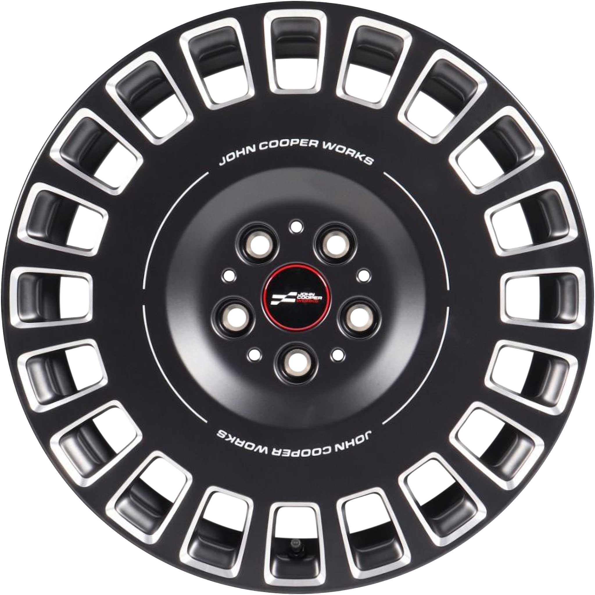 JCW 992 Rallye Spoke Frozen Midnight with Bright Turned Alloy Wheel Product Image #1