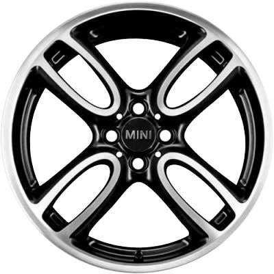 JCW R107 GP Black with Bright Turned Alloy Wheel Product Image #1