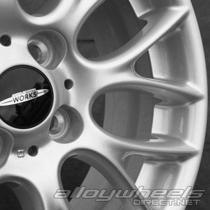 JCW R137 Silver Alloy Wheel Product Image #4