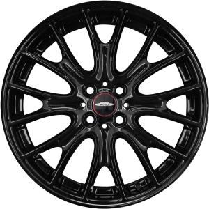 18" JCW R113 Cross Spoke Polished Black alloy wheel