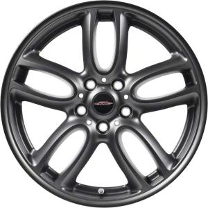 19" JCW R129 Double Spoke Matt Black alloy wheel