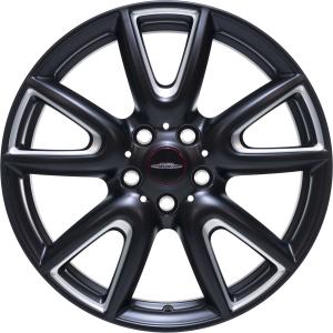 18" JCW 534 Double Spoke Matt Black with Bright Turned alloy wheel