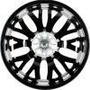 JCW 506 Cross Spoke Black with Bright Turned Wheel Img 3