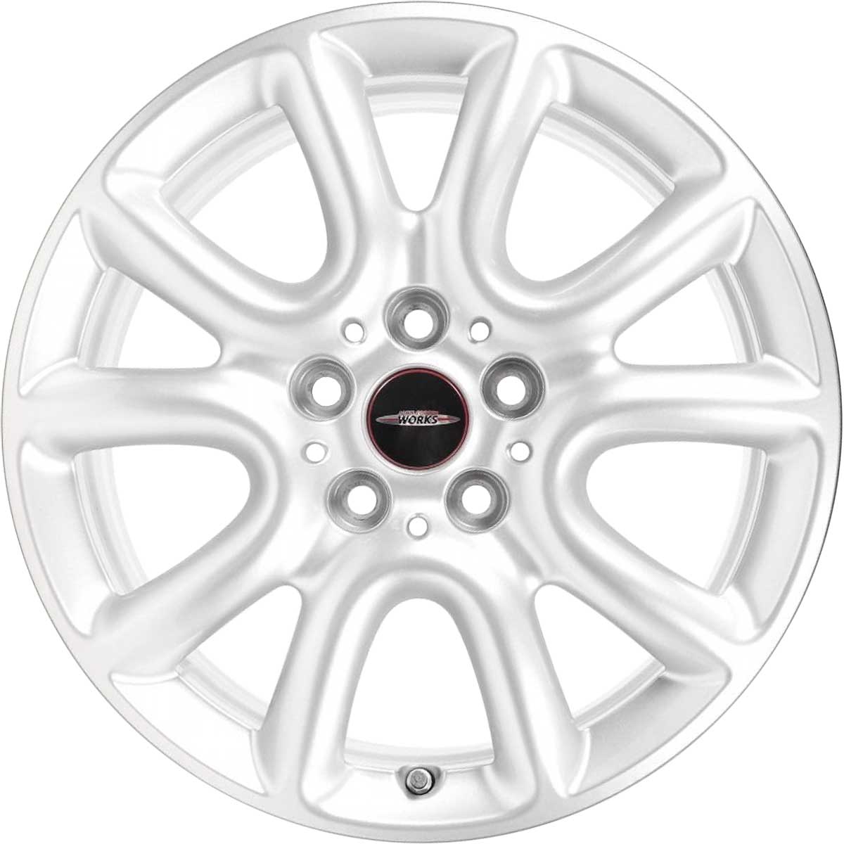 JCW 498 Race Spoke Silver Alloy Wheel Product Image #1