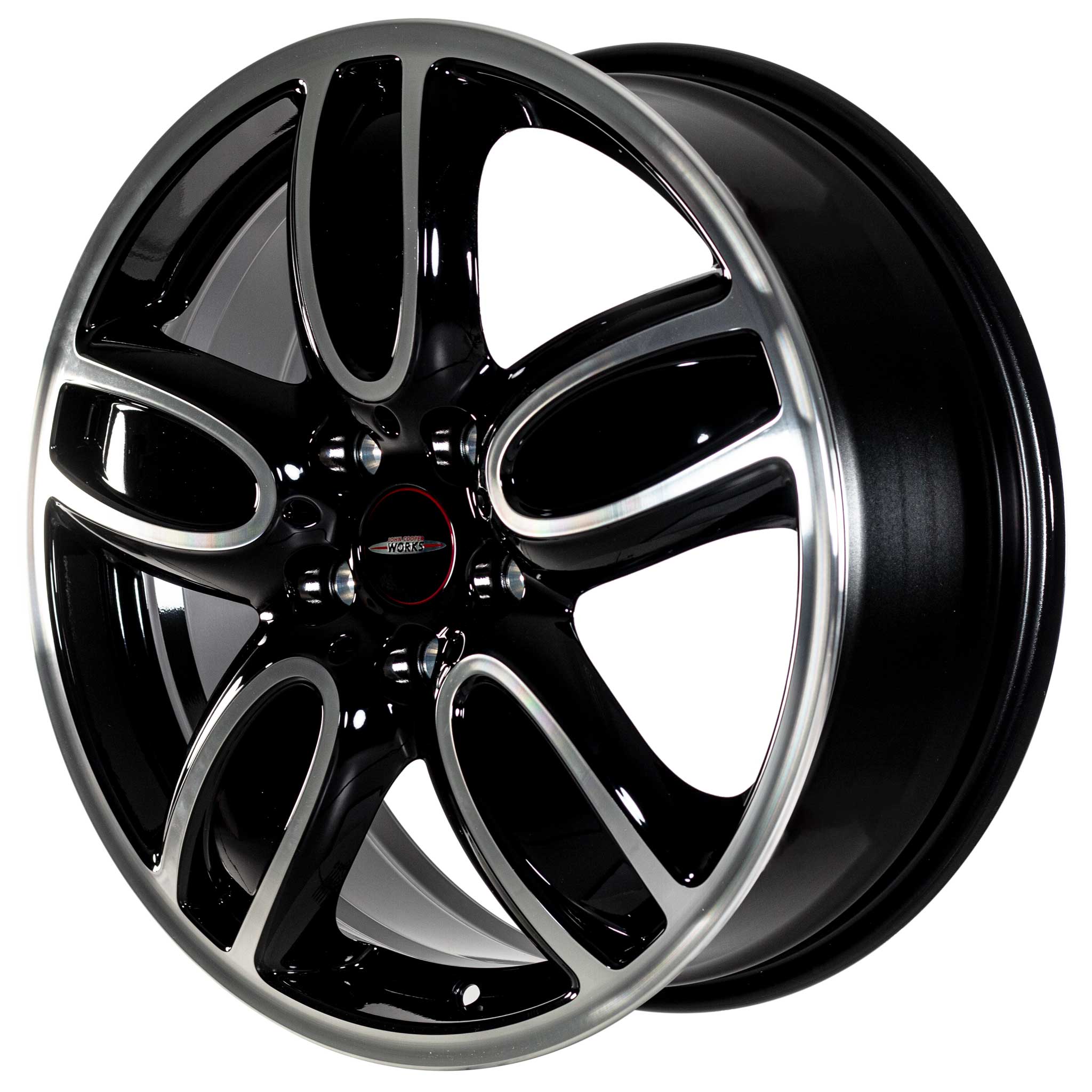 JCW 509 Cup Spoke Black with Bright Turned Alloy Wheel Product Image #2