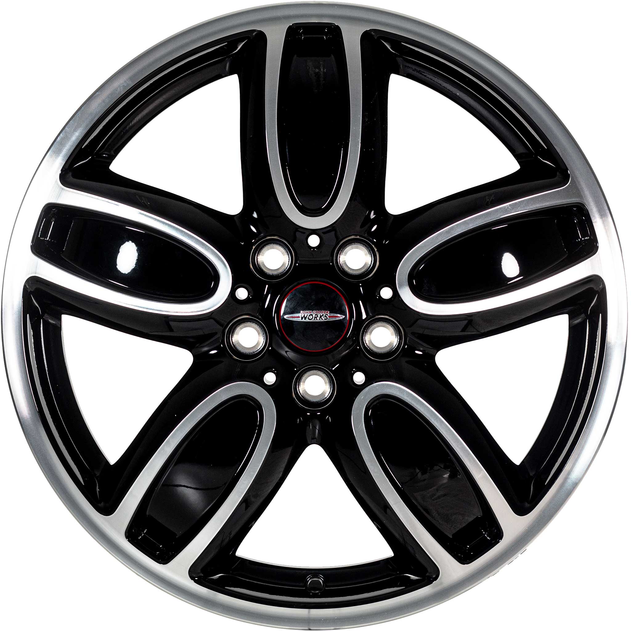 JCW 509 Cup Spoke Black with Bright Turned Alloy Wheel Product Image #1