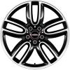 JCW 523 Course Spoke Black with Bright Turned Wheel Img 1