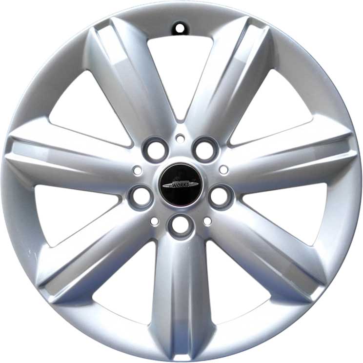 JCW 539 Star Spoke Silver Alloy Wheel Product Image #1