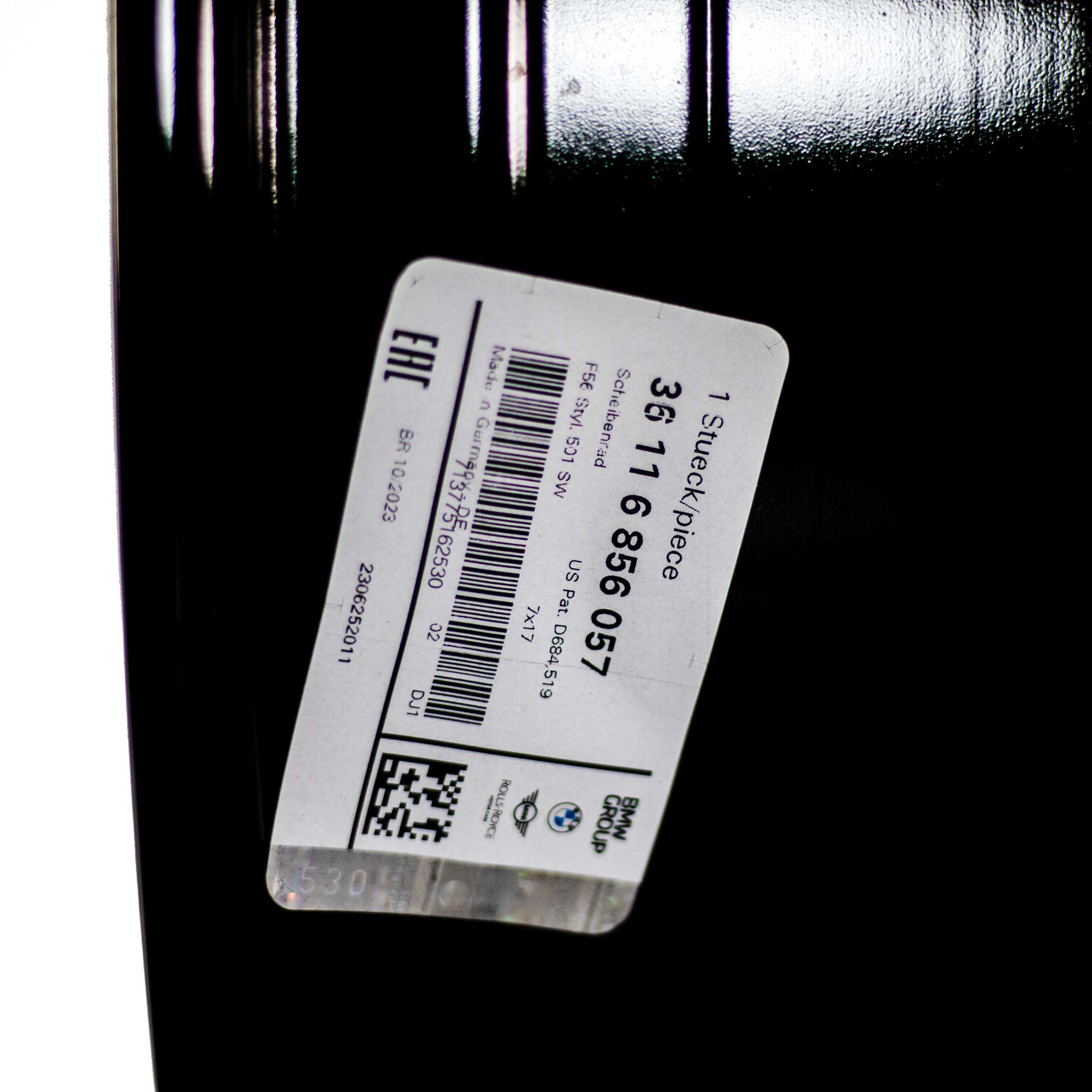 JCW 501 Track Spoke Silver Alloy Wheel Product Image #5