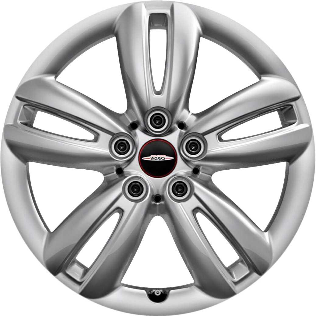 JCW 562 Track Spoke Silver Alloy Wheel Product Image #1