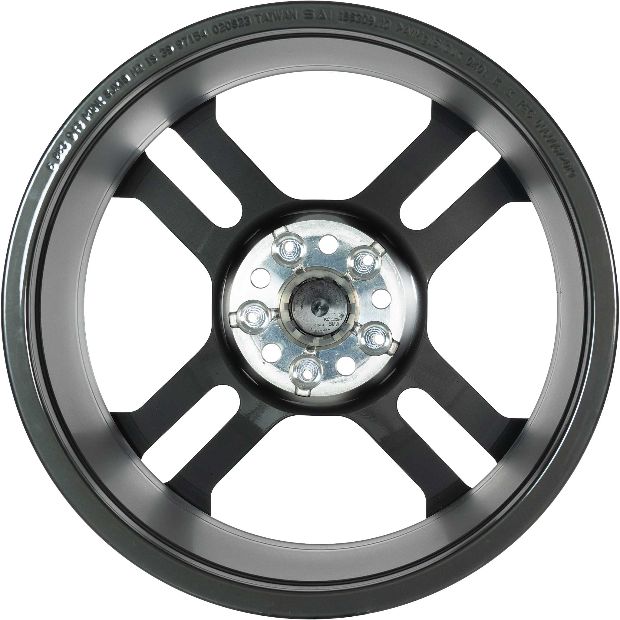 JCW 590 GP Spoke Matt Anthracite with Bright Turned Alloy Wheel Product Image #3